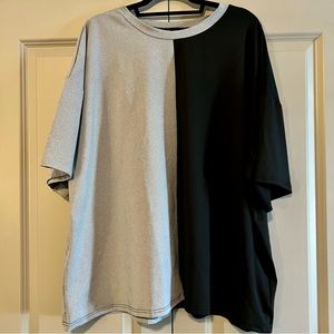 SHEIN Two Tone Tee
